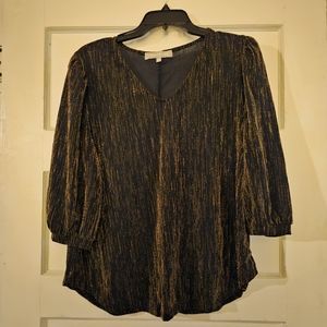 Chloe and Jasmine Blake & Gold womens dress shirt 1X